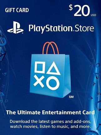 PlayStation Network Gift Card 20 USD PSN UNITED STATES - Paradis Games